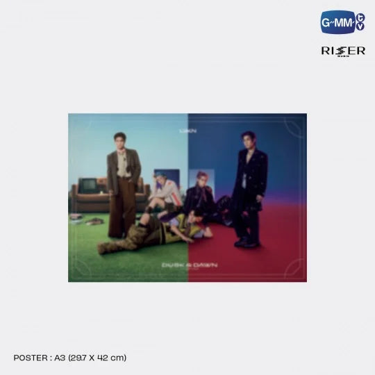 GMMTV - LYKN The 1st ALBUM ‘DUSK & DAWN’ + Lottery (Win: Fansign or Signed Photobook)