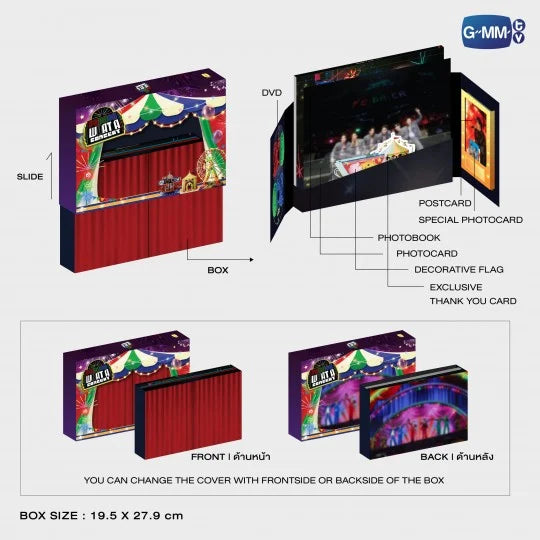 GMMTV - DVD BOXSET PEBACA WHAT A CONCERT
