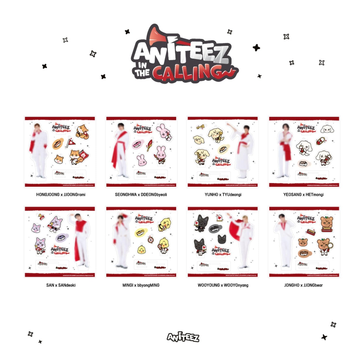 ATEEZ ANITEEZ IN THE CALLING EUROPE K-POP JJOOngrami DDEONGbyeoli TYUdeongi HETmongi SANdeoki bbyongMING WOOYOnyang JJONGbear Hongjoong Seonghwa Yunho Yeosang San Mingi Wooyoung Jongho Ke Golden Hour Zero Fever Lemon Drop In Your Fantasy