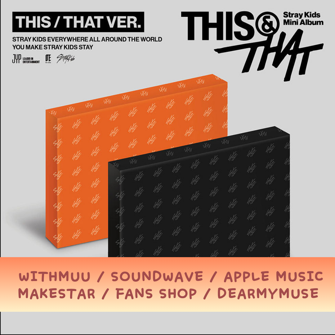 【PRE-ORDER】 STRAY KIDS - THIS & THAT (Photobook ver.)【CHOOSE PRE-ORDER BENEFIT】