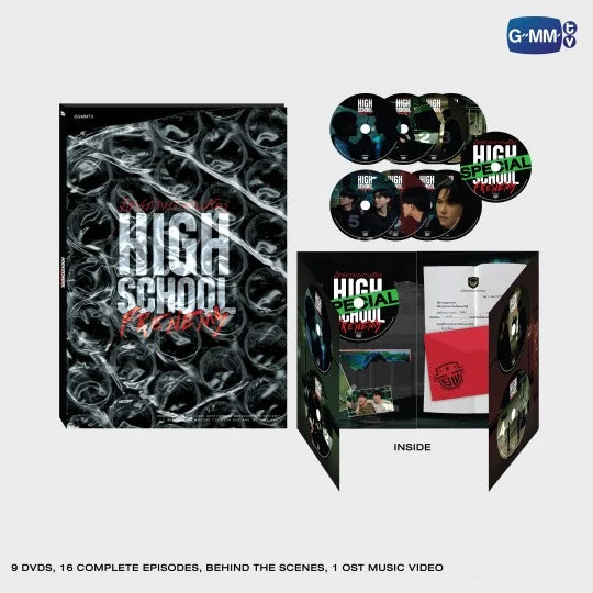 GMMTV - DVD BOXSET HIGH SCHOOL FRENEMY + Funiki Gift (1 official photocard)