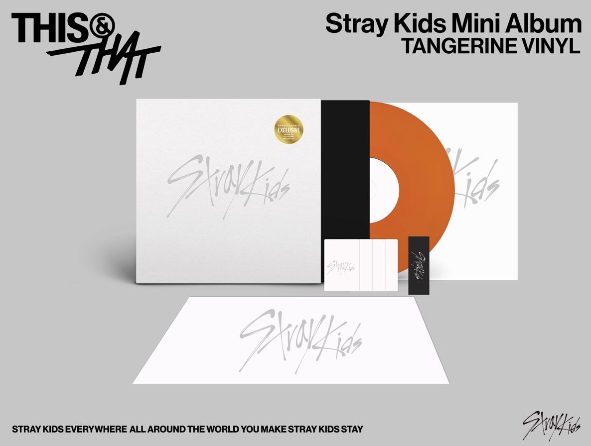 【PRE-ORDER】 STRAY KIDS - THIS & THAT [TANGERINE VINYL] [BARNES & NOBLE EXCLUSIVE]