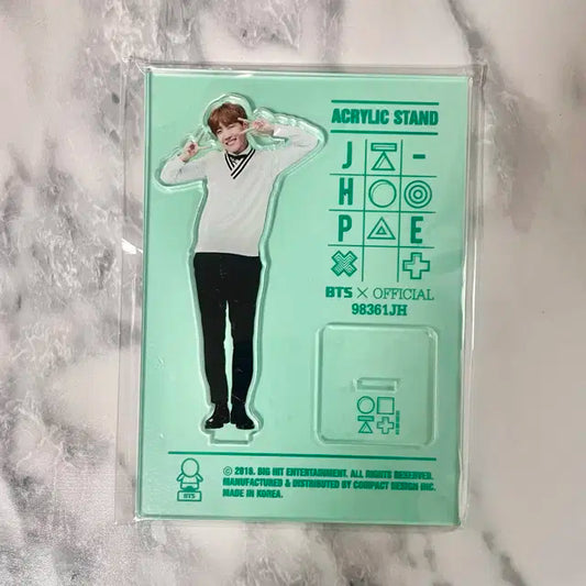 (미개봉) 방탄 머스터 3기 아크릴 스탠드 제이홉