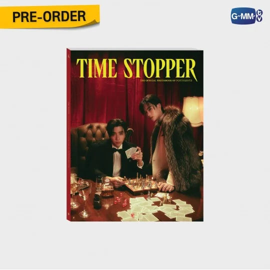 [PRE-ORDER] GMMTV - TIME STOPPER | THE OFFICIAL PHOTOBOOK OF PERTHSANTA + Lottery (Win: Fansign or Signed Photobook