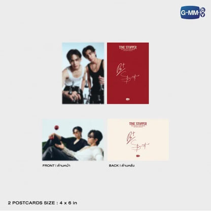 [PRE-ORDER] GMMTV - TIME STOPPER | THE OFFICIAL PHOTOBOOK OF PERTHSANTA + Lottery (Win: Fansign or Signed Photobook