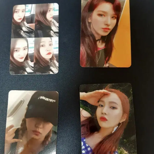 레드벨벳 웬디,조이,예리 (파워업, 배드보이, 피카부, 음파음파) 포카