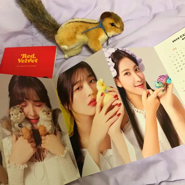 2019 레드벨벳 시즌그리팅 아코디언 캘린더