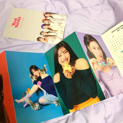 2019 레드벨벳 시즌그리팅 아코디언 캘린더