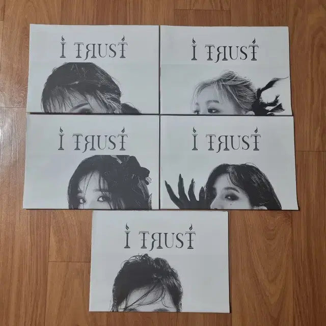 (여자)아이들 I TRUST 오마이갓 포토카드(포카) 등 구성품