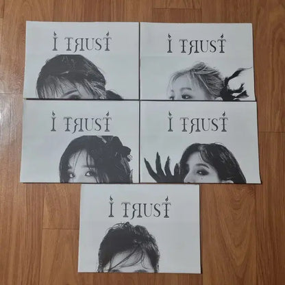 (여자)아이들 I TRUST 오마이갓 포토카드(포카) 등 구성품