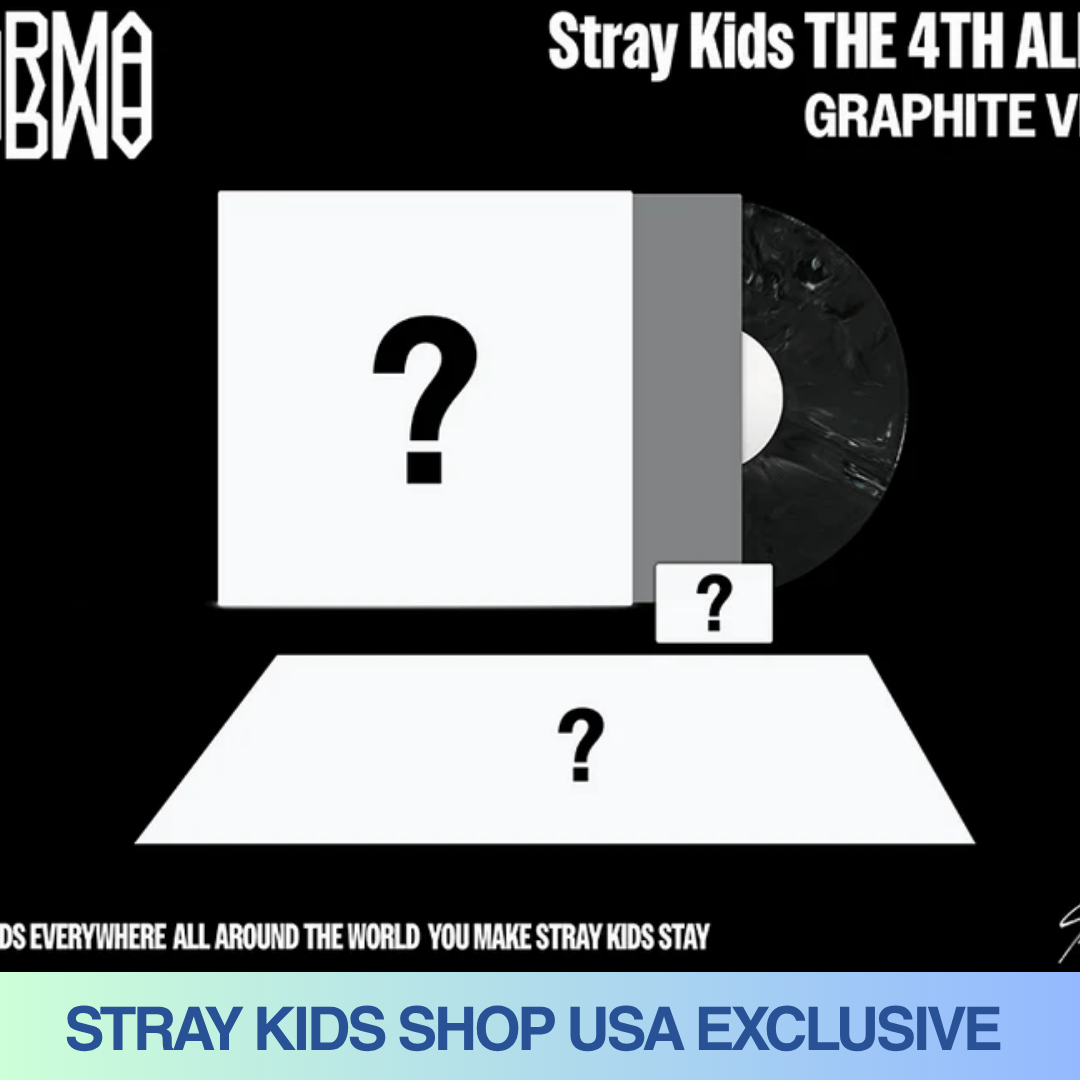 [PRE-ORDER] STRAY KIDS - 4th Full Album "KARMA" (GRAPHITE VINYL) [STRAY KIDS SHOP USA EXCLUSIVE]