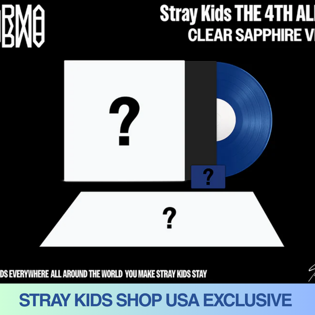 [PRE-ORDER] STRAY KIDS - 4th Full Album "KARMA" (CLEAR SAPPHIRE VINYL) [STRAY KIDS SHOP USA EXCLUSIVE]