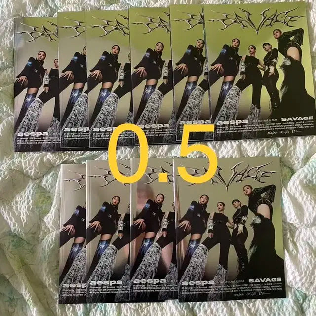 에스파 savage 앨범 판매합니다