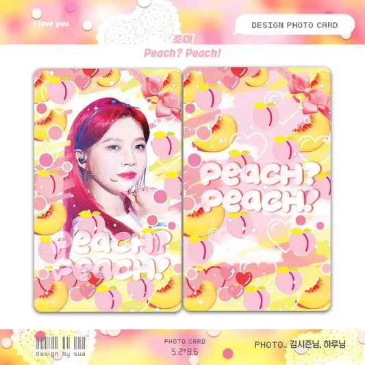 레드벨벳 조이 굿즈 포토카드 | 포카