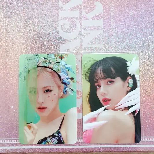 블랙핑크 2021시즌그리팅 케타 특전 포카 양도합니다!