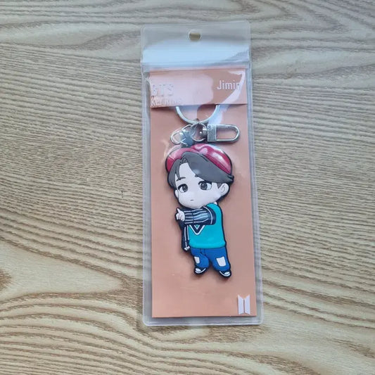 지민 팝업 키링