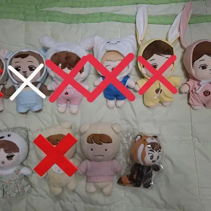 엑소 인형 인형옷  (곰인이 베돌니니 흰고미 배쿠즈 작구리)