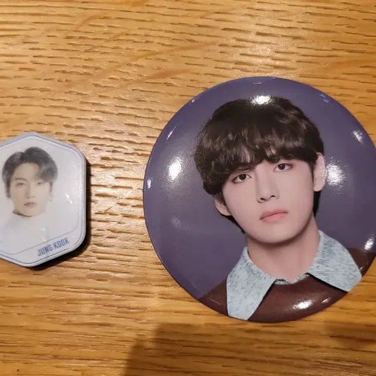 방탄 정국 마그넷 태형 뱃지 럭키드로우