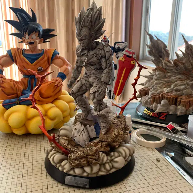 미개봉-드래곤볼 레진 - figure class 에너지 소진 베지터