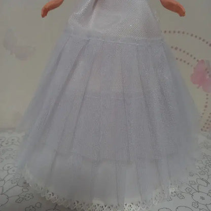 인형옷(초코브라운 양단 치마)