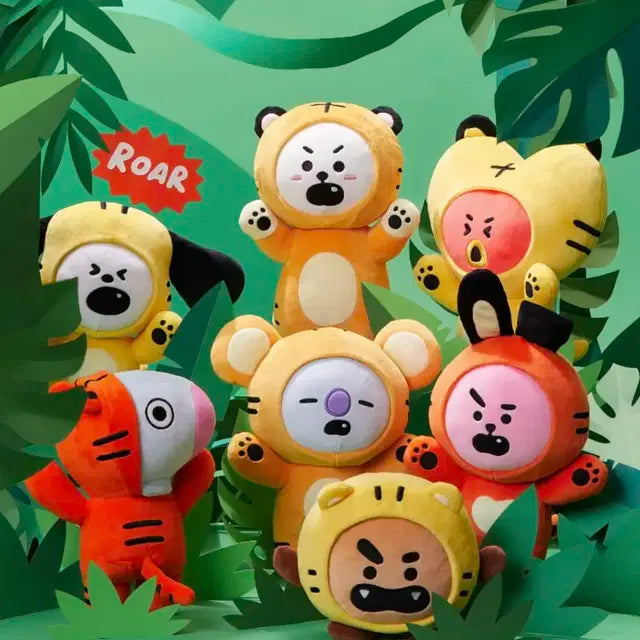 라인프렌즈 bt21 호랑이스탠딩 인형 치미(가격내림)