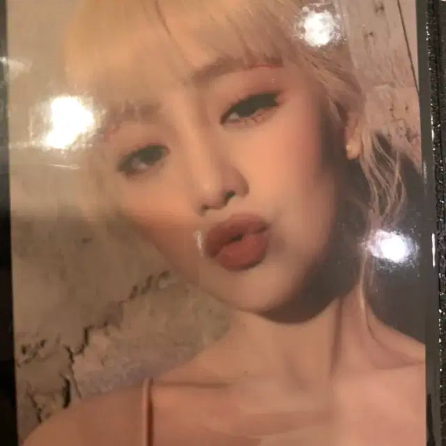 (여자)아이들 화 앨범 k타운4u 특전포카