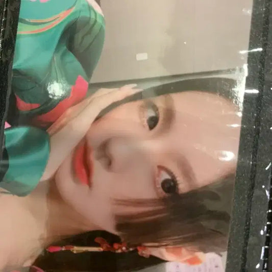 (여자)아이들 화 앨범 애플뮤직 2차 특전포카