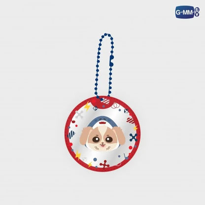 [PRE-ORDER] GMMTV - WESLEY POCKET MIRROR 2 LAYERS KEYCHAIN WILLIAMEST