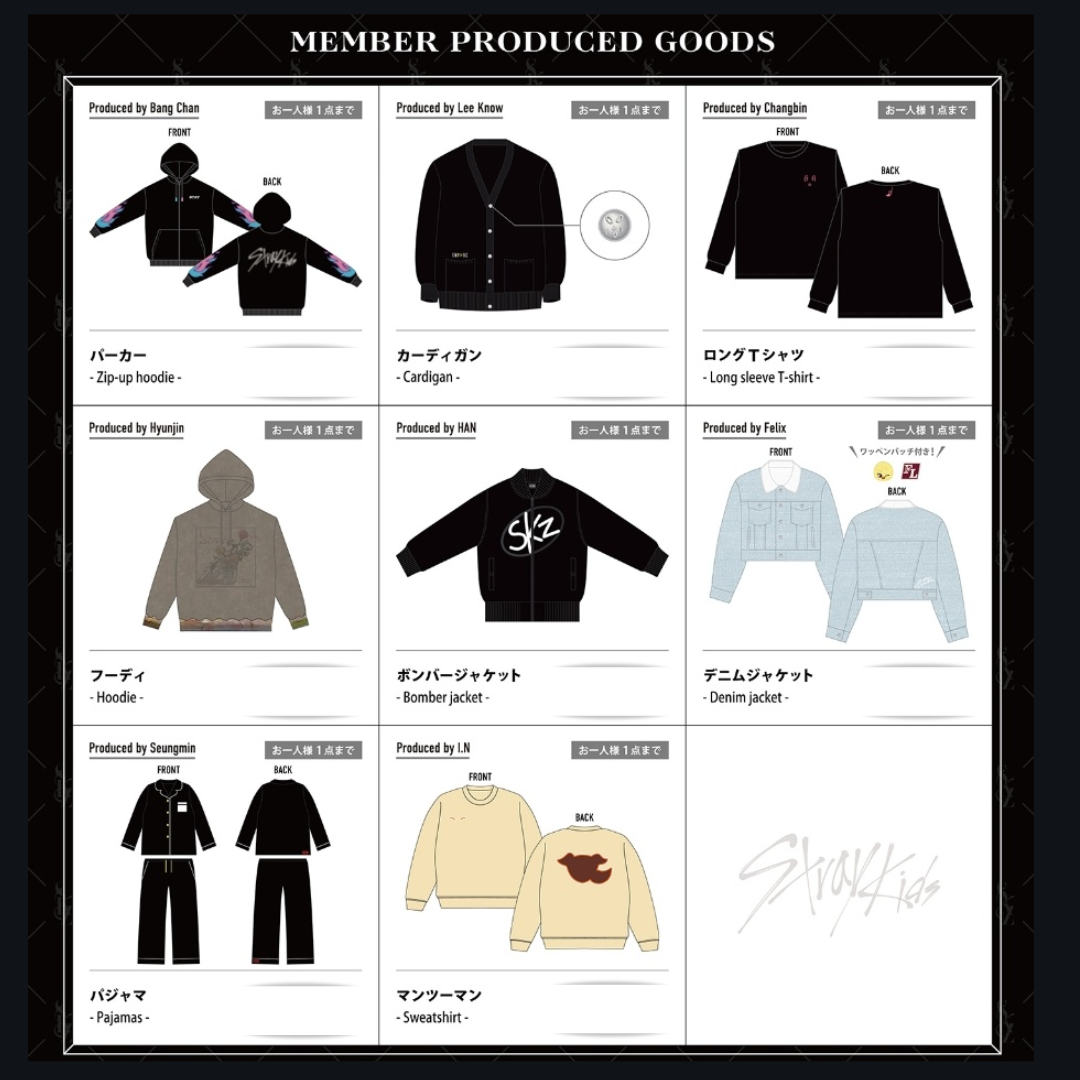 STRAY KIDS - SHIBUYA109 XMAS POP-UP SHOP OFFICIAL MERCH [MEMBER