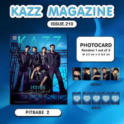 [PRE-ORDER] KAZZ Magazine No.210 PIT BABE – Pooh Pavel Sailub Pon Milk