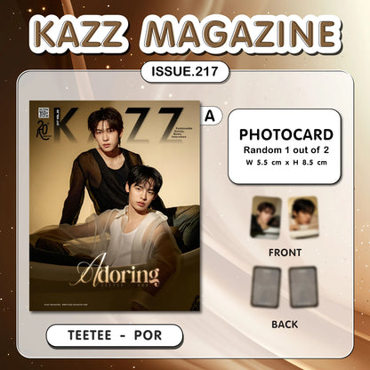 【PRE-ORDER】 KAZZ - KAZZ 217 ADORING - TEETEE POR (COVER A)