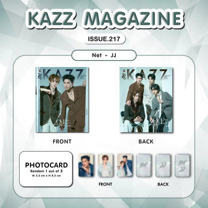 【PRE-ORDER】 KAZZ - KAZZ 217 LOVE UPON A TIME - NET JJ