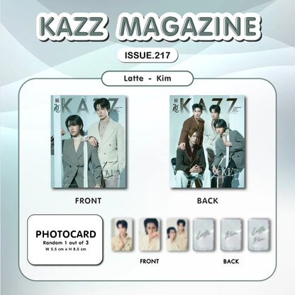 【PRE-ORDER】 KAZZ - KAZZ 217 LOVE UPON A TIME - LATTE KIM