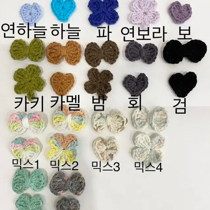 10cm 인형 원피스 꽃 머리띠