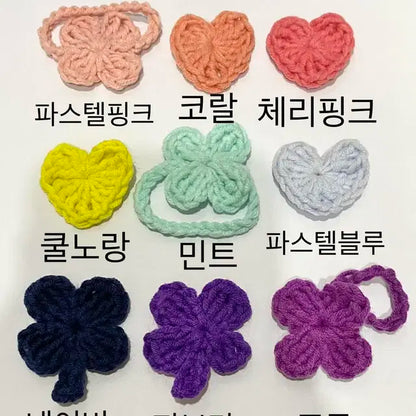 10cm 인형 원피스 꽃 머리띠