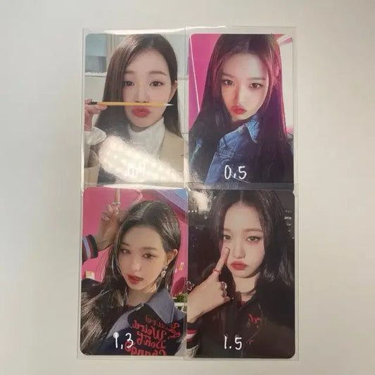 아이브 아이즈원 장원영 앨포 미공포 포카