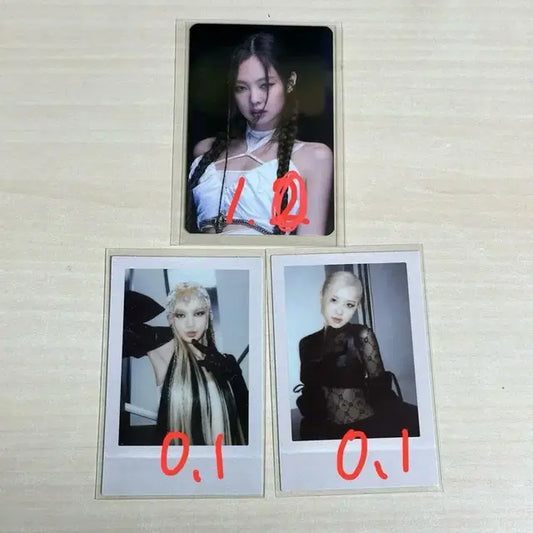블랙핑크 지수, 로제, 리사 포카