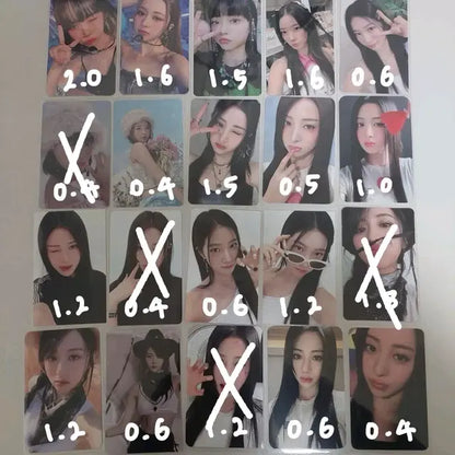 르세라핌 미공포 포카 알라딘 특전 분철,양도