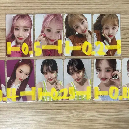 모든 포카 0.2!!!) 스테이씨 팬미팅 응원봉 멤버쉽 포카