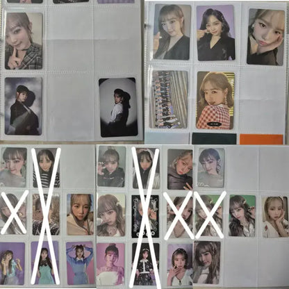 아이즈원 최예나 김채원 조유리 앨포키노메시지카드에이알미공포펩시