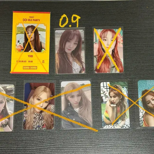 아이들 여자아이들 덤디덤디 우기 소연 미연 민니 슈화 포카 티켓 양도