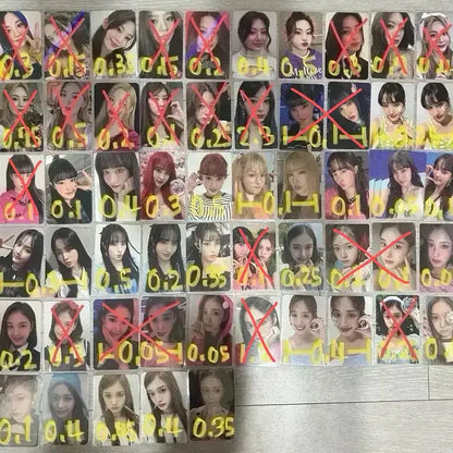 모든 포카 0.2!!!) 스테이씨 수민시은채영세은윤예은 앨포 미공포 특전