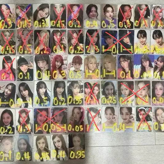 모든 포카 0.2!!!) 스테이씨 수민시은채영세은윤예은 앨포 미공포 특전
