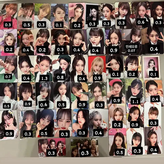 아이브 포토카드 양도 포카 원영 유진 이서 가을 레이 리즈 미공포 럭드사
