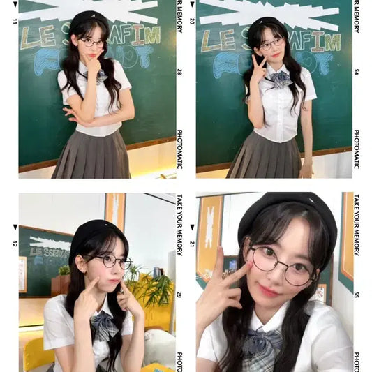 [ 도안 판매 ] 르세라핌 사쿠라 포토매틱 도안판매