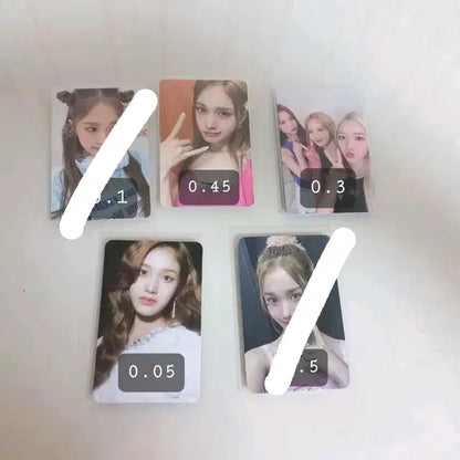 스테이씨 수민시은아이사세은윤재이 포카