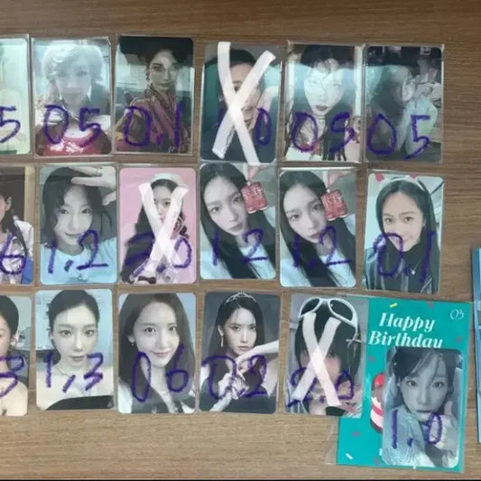 소녀시대 포카(일괄시 8.0에 드립니다)