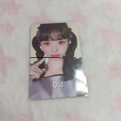 스위치 장원영 포카 (뒷장있음)