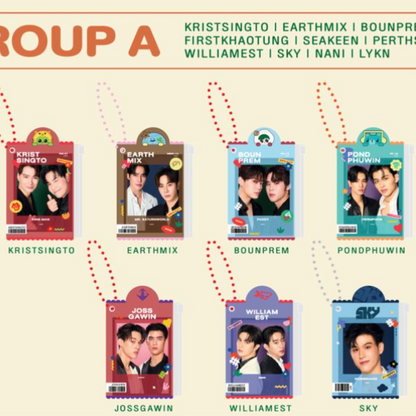 GMMTV x Naiin Book Fair - GMMTV Random Gasha (Clear PVC Photocard GMMTV x Naiin Book Fair - GMMTV Random Gasha (Clear PVC Photocard