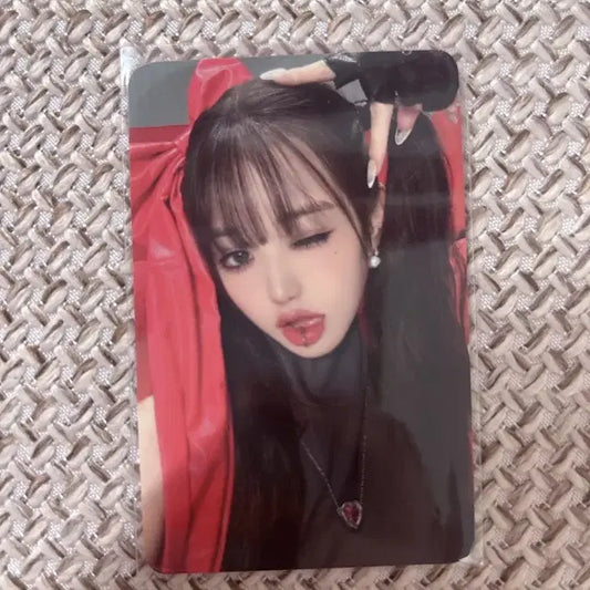 아이브 마인 loved 장원영 포토카드
